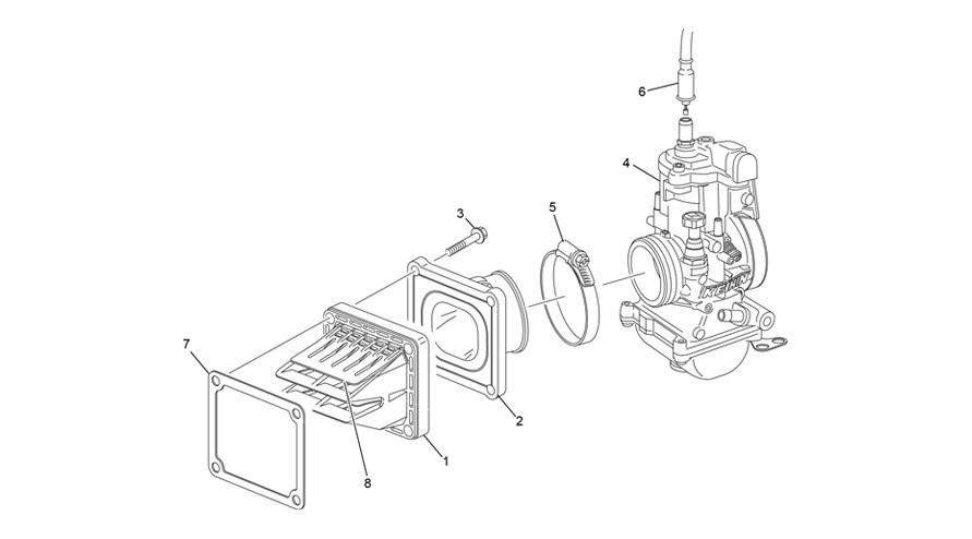boite à clapet [300 SE-F 2T FACTORY [2025 [Enduro]]]