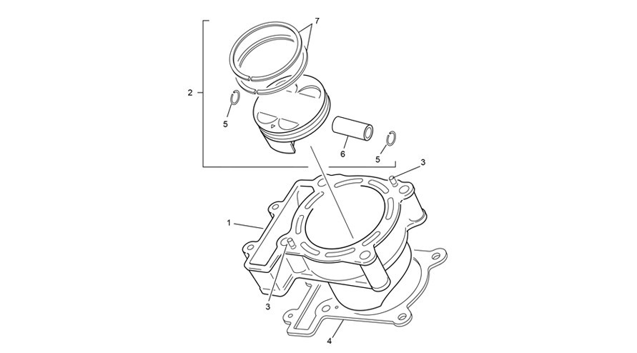 cylindre [300 SEF REPLICA MACDONALD [2024 [Enduro]]]