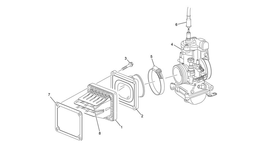 boite à clapet [125 SE FACTORY [2023 [Enduro]]]