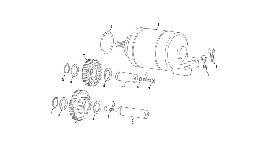 demarreur [450 SEF FACTORY [2023 [Enduro]]]