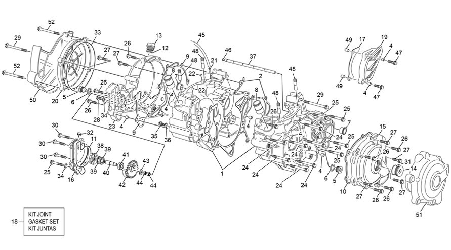 groupe carters [300 SE REPLICA ROMAN [2023 [Enduro]]]