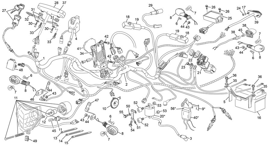 faisceau électrique [300 SE FACTORY [2023 [Enduro]]]