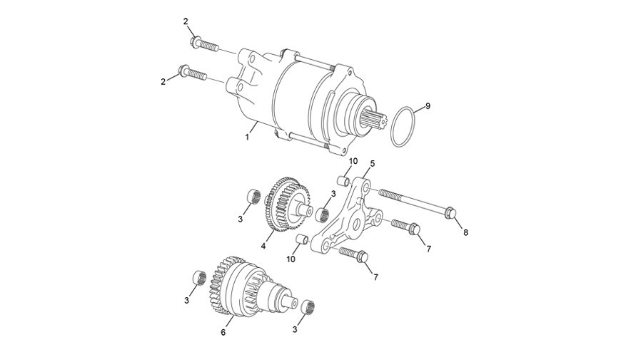 demarreur [250 SE RACING [2022 [Enduro]]]