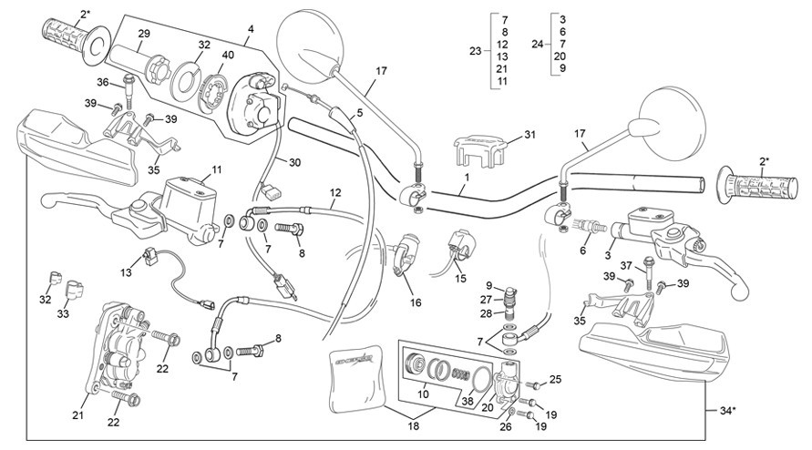 guidon [300 SEF RACING [2022 [Enduro]]]