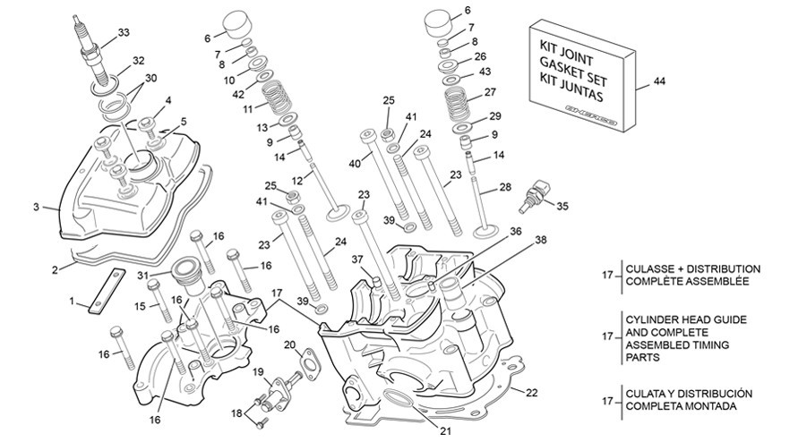 culasse [300 SEF RACING [2022 [Enduro]]]
