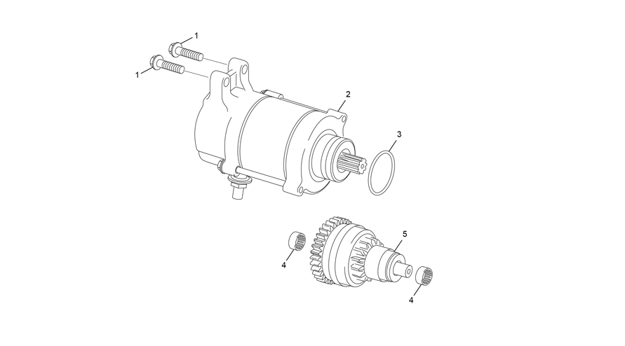 demarreur [125 SE-R  RACING [2020 [Enduro]]]