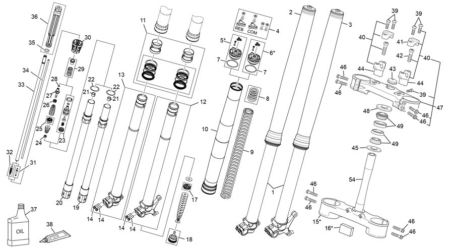 fourche wp xplor [500 SEF-R RACING [2020 [Enduro]]]