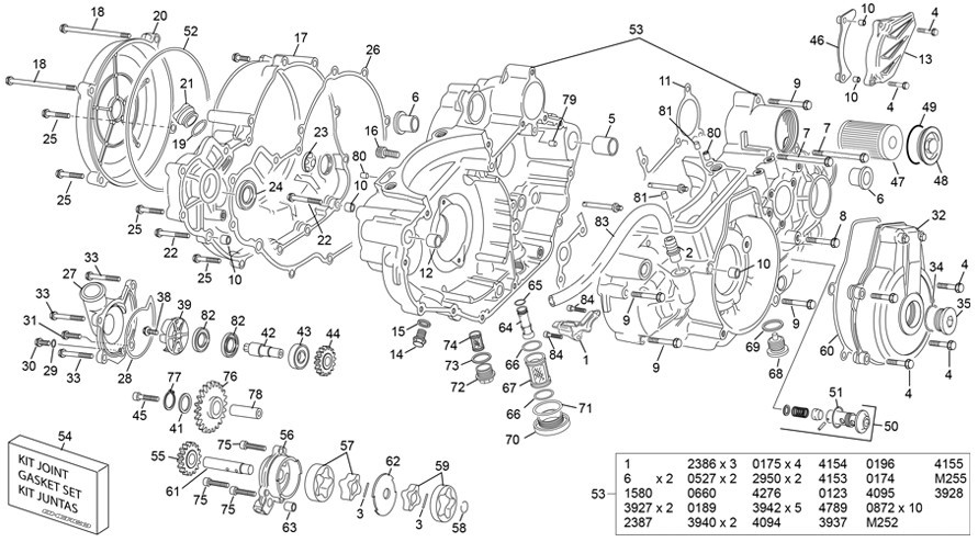 groupe carters [450 SEF FACTORY [2020 [Enduro]]]