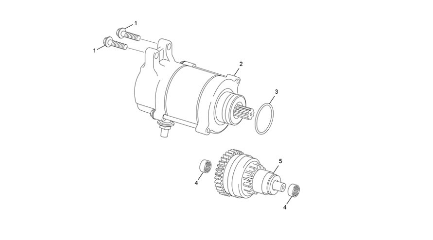 demarreur [125 SE FACTORY [2020 [Enduro]]]