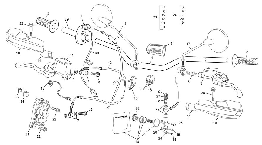 guidon [300 SEF FACTORY [2020 [Enduro]]]