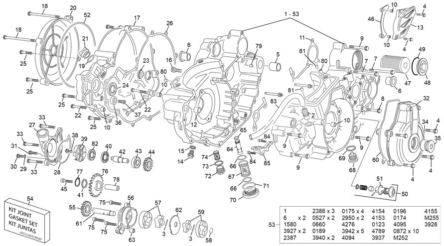 groupe carters [450 SEF FACTORY [2019 [Enduro]]]