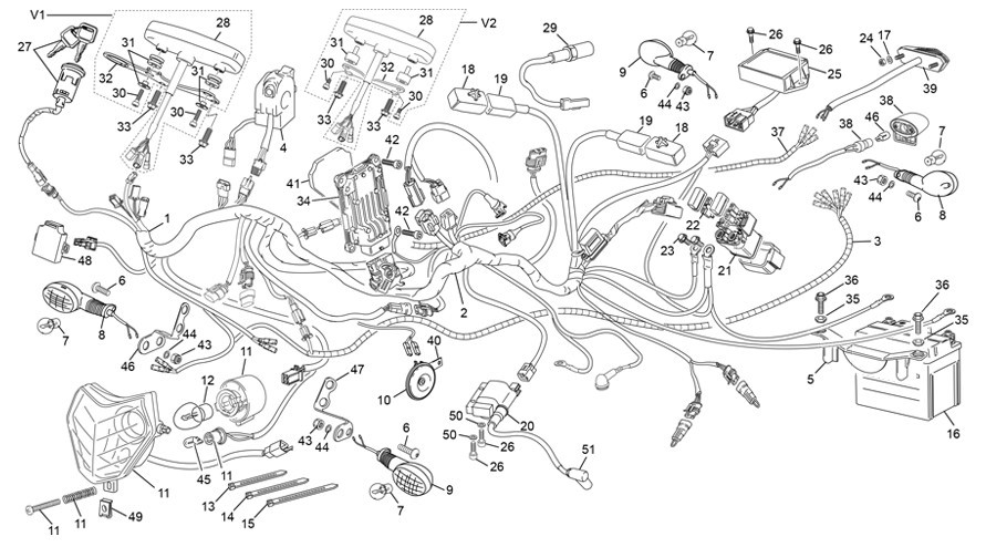faisceau électrique [300 SE-R RACING [2019 [Enduro]]]