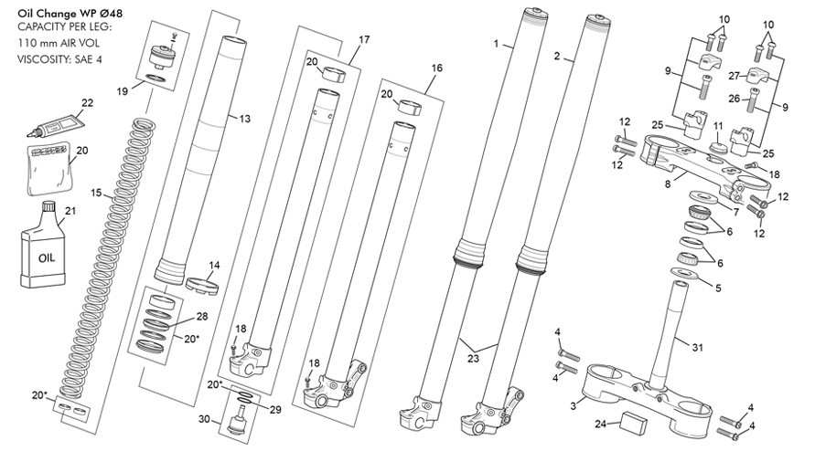 fourche wp xplor [450 SEF-R / SEF-R+ [2018 [Enduro]]]