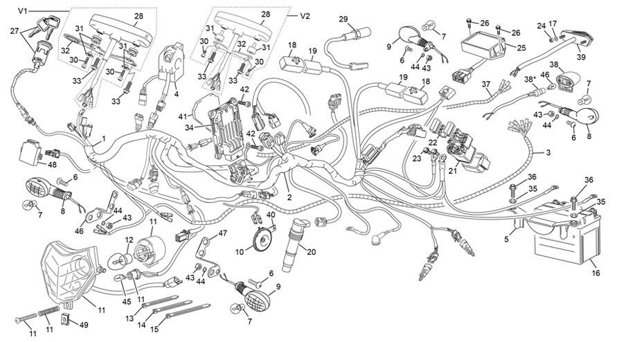 faisceau électrique [450 SEF-R / SEF-R+ [2018 [Enduro]]]