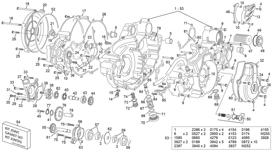 groupe carters [450 SEF FACTORY [2018 [Enduro]]]