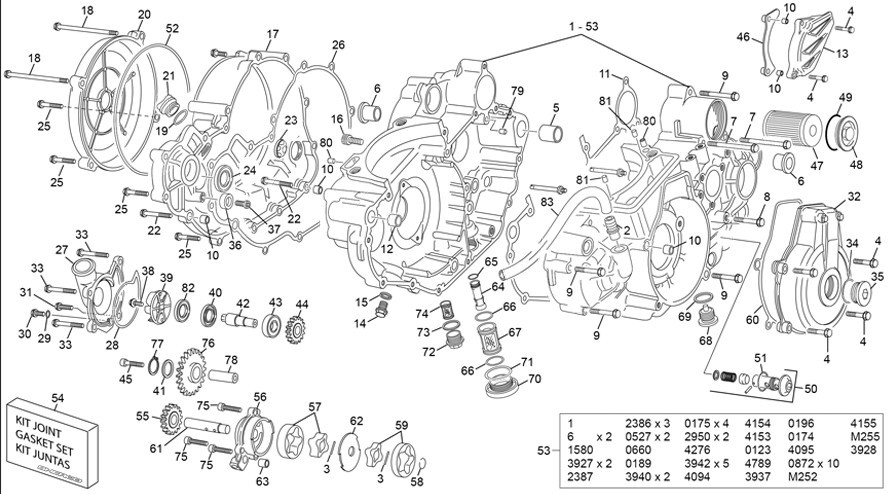 groupe carters [450 SEF-SD [2017 [Enduro]]]