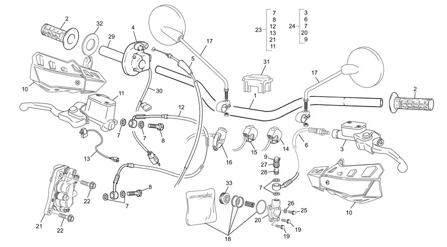 guidon [450 SEF Factory [2015 [Enduro]]]