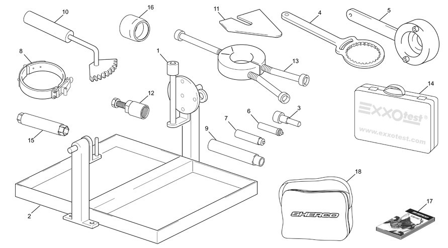 outillages [250 SE-F Factory [2014 [Enduro]]]