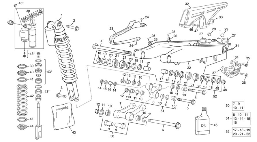 amortisseur - bras oscillant [300 SE-F Factory [2014 [Enduro]]]