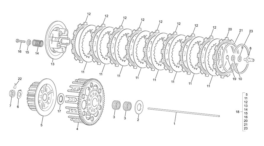 embrayage [300 SE F [2014 [Enduro]]]