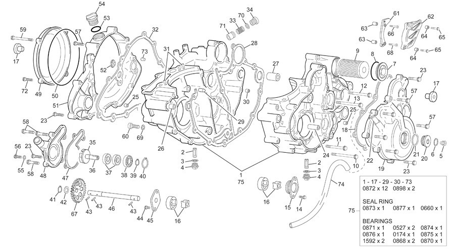 groupe carters [2.5i-R [2013 [Enduro]]]