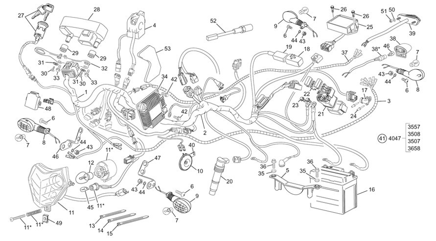 faisceau électrique [3.0 i-F [2013 [Enduro]]]
