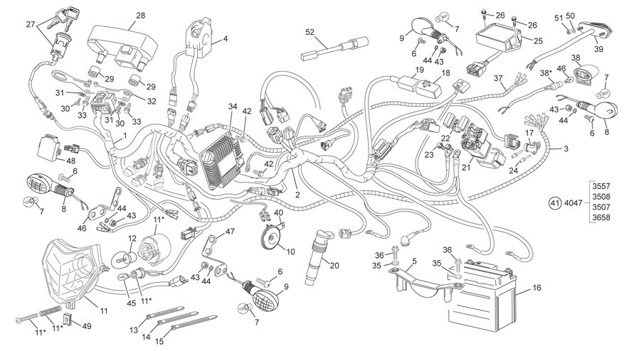 faisceau électrique [2.5 i [2012 [Enduro]]]
