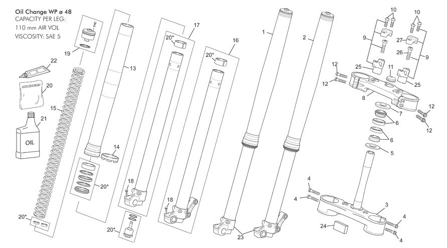 fourche wp [2.5 i-R [2012 [Enduro]]]