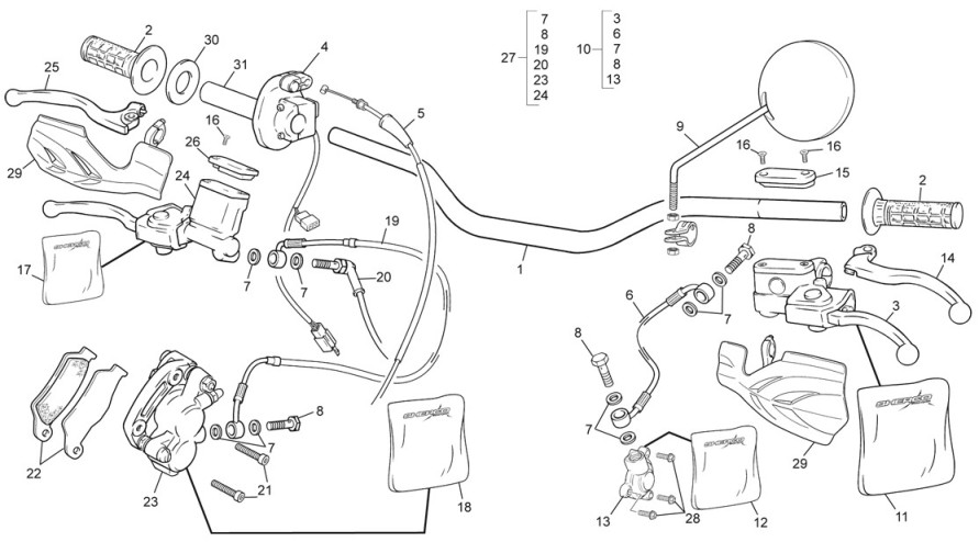 guidon [SE 4.5i F [2011 [Enduro]]]