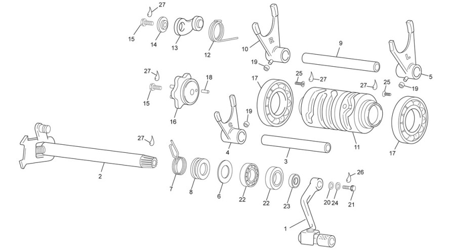 sélecteur [SE 3.0 FACTORY [2011 [Enduro]]]