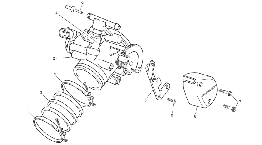 corps d'injection [2.5i -FR [2011 [Enduro]]]