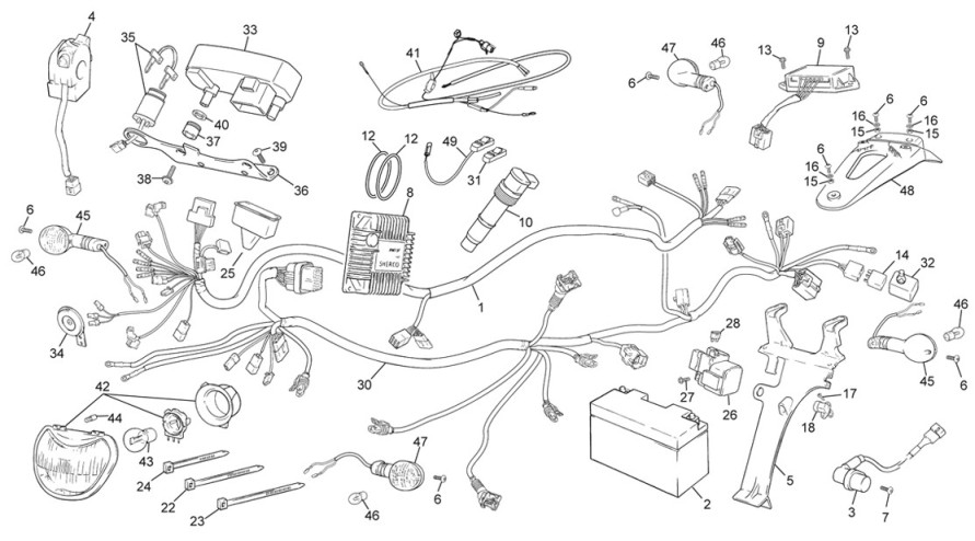 faisceau électrique [3.0 i [2011 [Enduro]]]