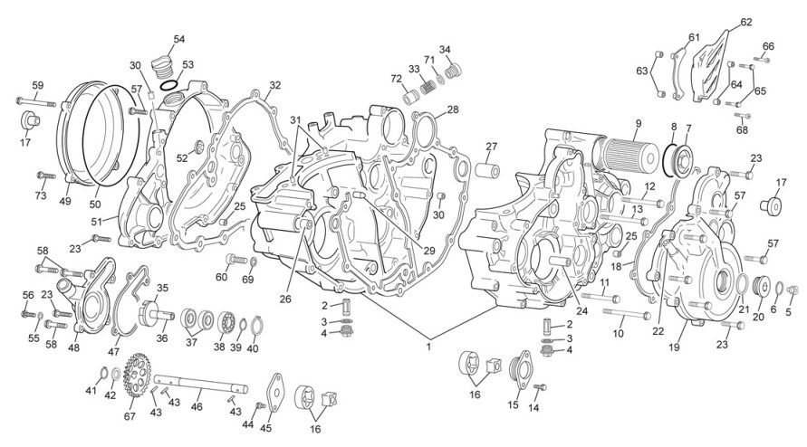 groupe carters [3.0 i-FR [2011 [Enduro]]]