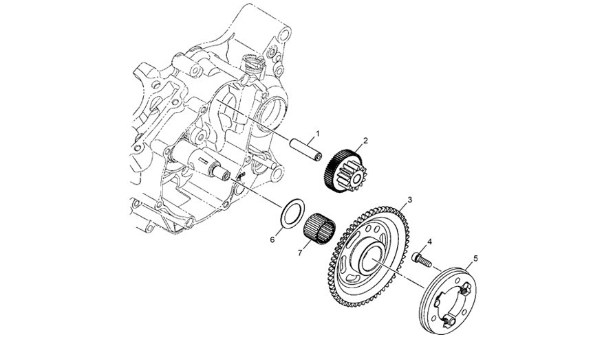 systeme demarreur [125 HRD SE FACTORY RS [2024 [50 / 125]]]