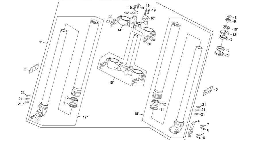 fourche [50 SE FACTORY RS [2024 [50 / 125]]]