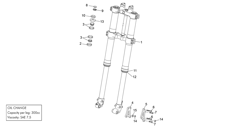 fourche [50 SE FACTORY RS [2021 [50 / 125]]]