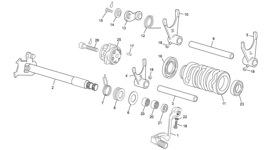 sélecteur [125 SE FACTORY [2021 [Enduro]]]