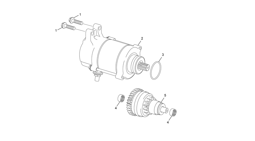 demarreur [125 SE RACING [2021 [Enduro]]]