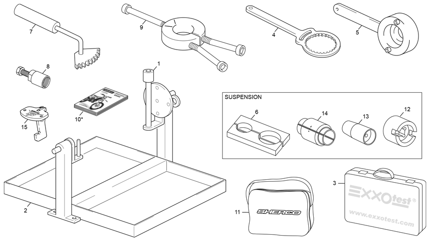 outillages [125 SE RACING [2021 [Enduro]]]