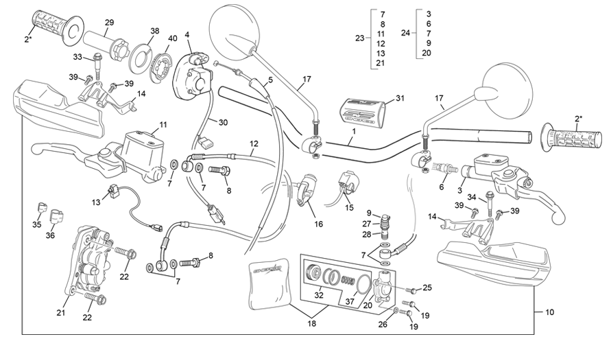 guidon [300 SEF FACTORY [2021 [Enduro]]]