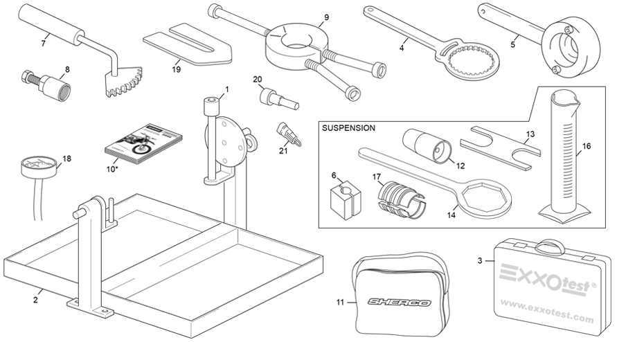 outillages [500 SEF FACTORY [2021 [Enduro]]]