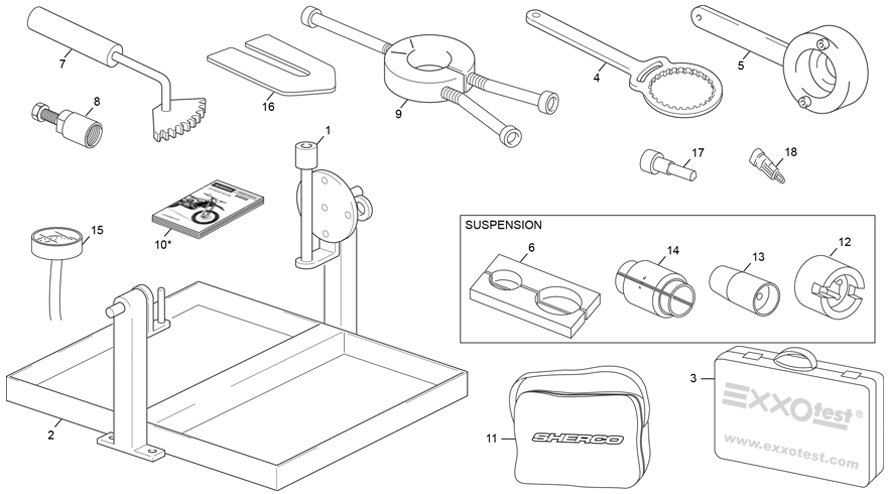 outillages [500 SEF RACING [2021 [Enduro]]]